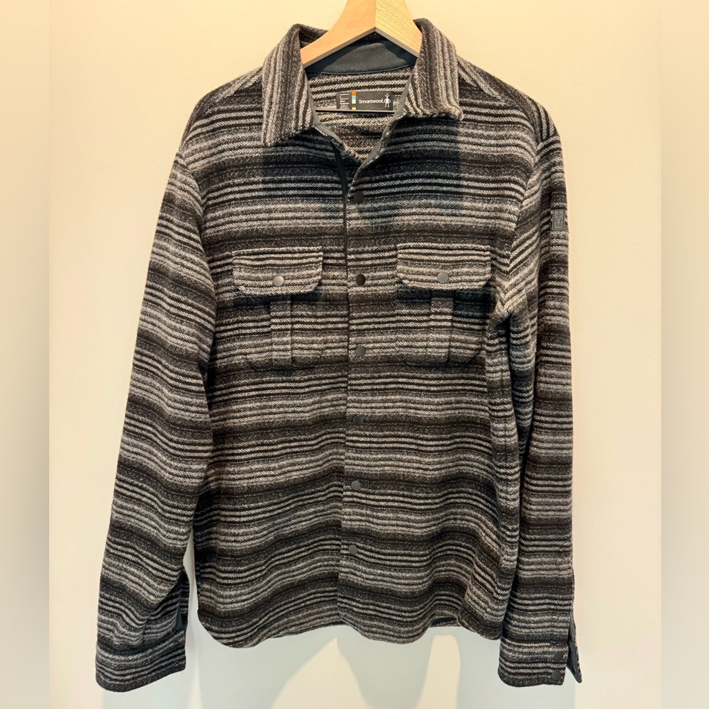 Smartwool Snap Button Flannel Style Jacket